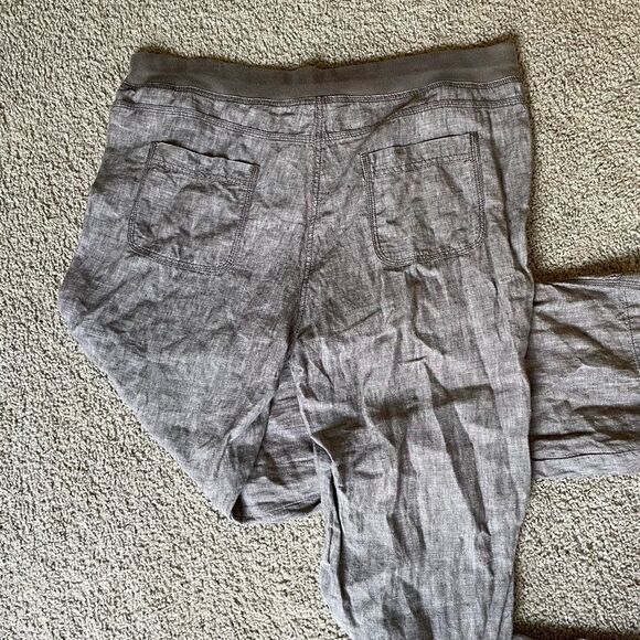 Marks & Spencer Taupe Linen Pants - Picture 5 of 5